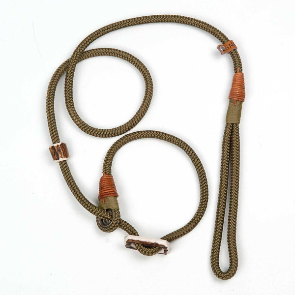 Retrieverleine 8mm Tau - 120cm