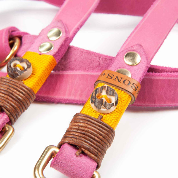 Hundeleine 20mm Leder - 200cm