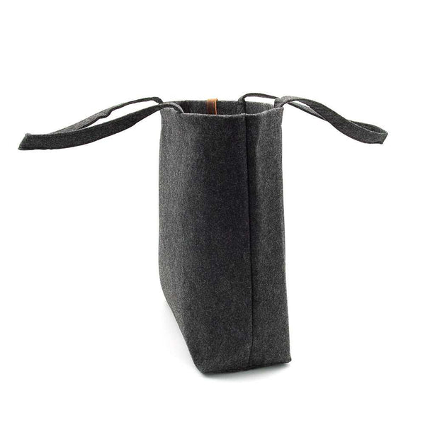 Stylischer Filz-Shopper happiness is doggy kisses für Hundebesitzer – Nachhaltiges Weihnachtsgeschenk mit Charme