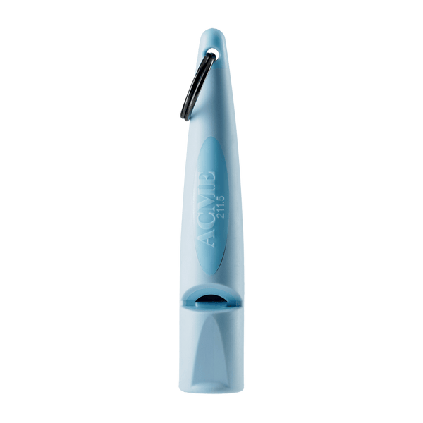 Hundepfeife Acme Alpha 211,5 - Hell-Blau / Baby Blue - die beste Pfeife fürs Hundetraining - oben