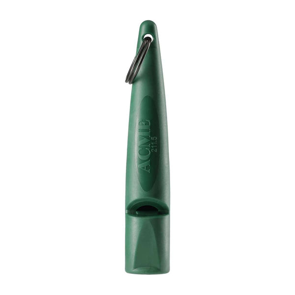 Hundepfeife Acme Alpha 211,5 - Grün / Forest Green - die beste Pfeife fürs Hundetraining - oben