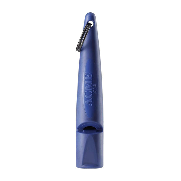 Hundepfeife Acme Alpha 211,5 - Blau / Baltic Blue - die beste Pfeife fürs Hundetraining - oben