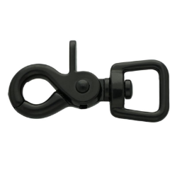 Scherenkarabiner Schwarz