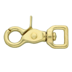 Scherenkarabiner Messing
