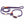#T-RLE-08-EGG, Premium Retrieverleine 6 mm Eggplant Elegance mit Takling und Hirschhorn-Stopper, handgefertigte Moxon-Leine für Hunde
