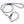 #T-RLS-10-SCHI, Retrieverleine 10 mm mit Hirschhorn-Zugstopp, handgefertigte Moxon-Leine für Hunde