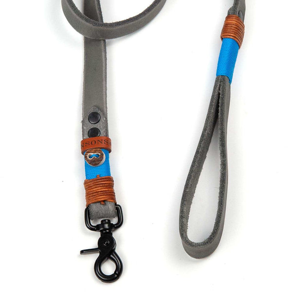 Hundeleine Handschlaufe 20mm Leder - 100cm