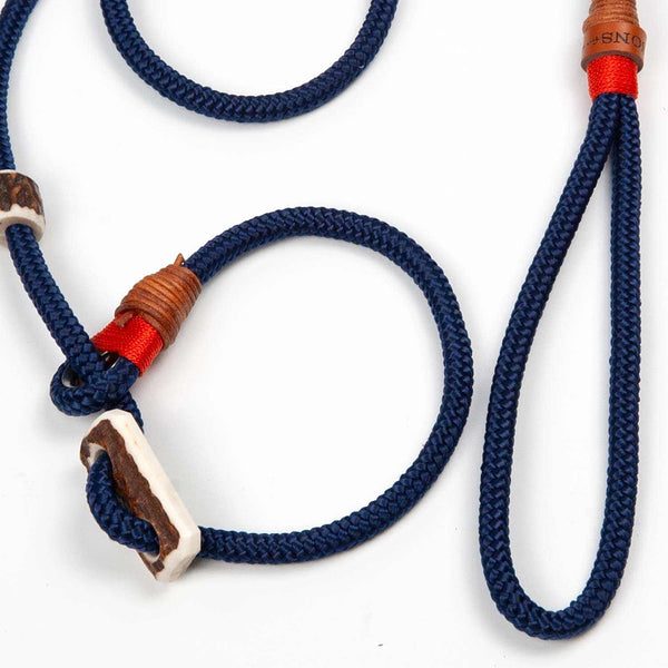 Retrieverleine 8mm Tau - 120cm