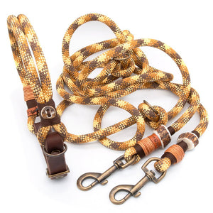 Set: Hundeleine Tau & Halsband mit Schnalle – 10mm | Konfigurator