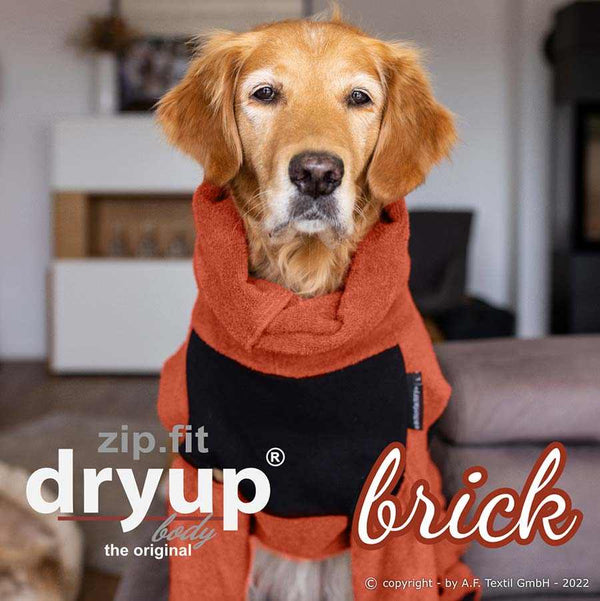 DRYUP BODY® Rost-Rot – aus antistatischem, waschbarem Baumwoll-Frottee, ideal für Zuhause oder unterwegs