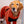 DRYUP BODY® Rost-Rot Hundebademantel mit Rollkragen – trocknet Ohren & Hals deines Hundes für extra Schutz