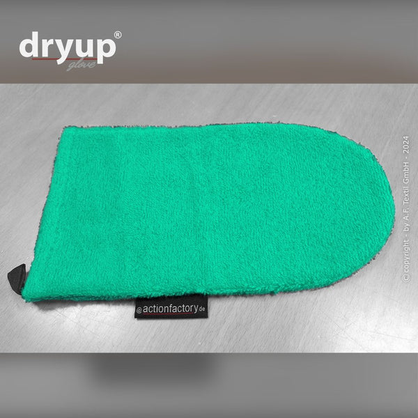 Praktischer Hundehandschuh zum Trocknen von Pfoten in Mint