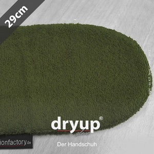 Handschuh für Hunde, Hundehandschuh in Moos-Grün