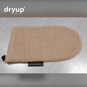 Praktischer Hundehandschuh zum Trocknen von Pfoten in Sand-Beige