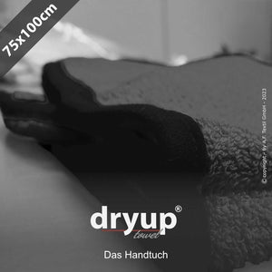 Hundehandtuch in Grau – saugstarkes Handtuch aus 100% Baumwolle, ideal zum schnellen Trocknen deines Hundes