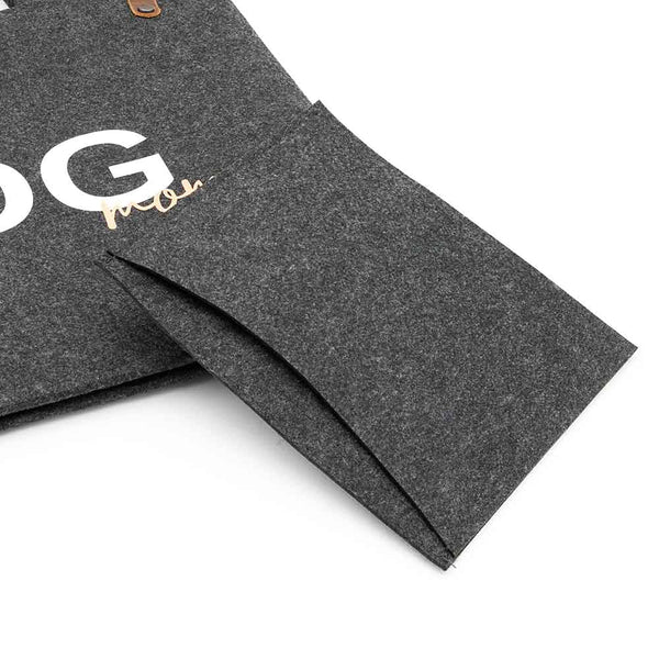Filztasche you are pawsome aus recyceltem Filz – Ideales Geschenk für Hundebesitzer zu Weihnachten oder Geburtstag