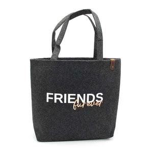 Filztasche friends furever – Geschenkidee für Hundebesitzer zu Weihnachten oder als Geburtstagsgeschenk