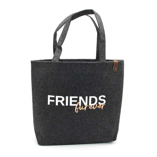 Tasche Filz - 'friends furever'