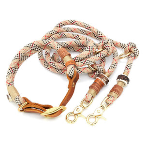 Set: Hundeleine Tau & Halsband mit Schnalle – 10mm | Konfigurator