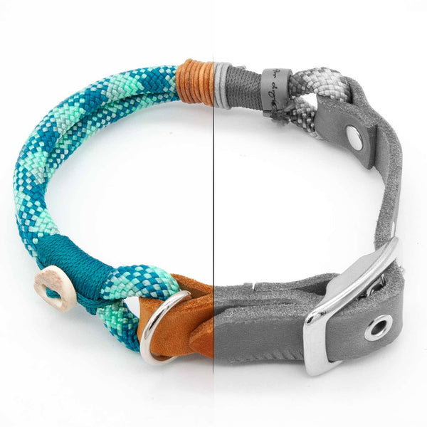 Konfigurierbares Halsband Schnalle 8 mm Tau