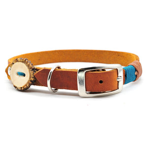 Leder-Hundehalsband – mit Schnalle | Konfigurator