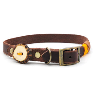 Leder-Hundehalsband – mit Schnalle | Konfigurator