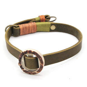 Leder-Hundehalsband – mit Zugstopp | Konfigurator