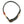 Halsband Leder - 20mm - 41 - 43 - 45cm