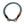 Halsband Tau - Karabiner- 8mm - 40cm