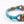 Halsband Tau - Schnalle - 8mm - 28 - 30 - 32cm