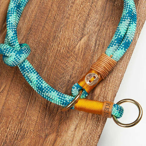 Tau-Hundehalsband mit Zugstopp – doppelt - 10mm | Konfigurator