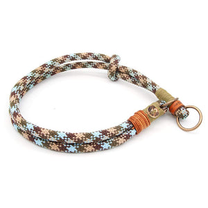 Tau-Hundehalsband mit Zugstopp – doppelt - 10mm | Konfigurator