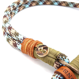 Tau-Hundehalsband mit Zugstopp – doppelt - 10mm | Konfigurator