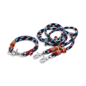 Set: Hundeleine Tau & Halsband mit Karabiner – 10mm | Konfigurator
