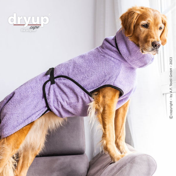 DRYUP CAPE® Hundebademantel Lavendel