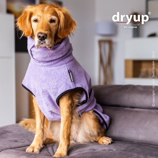 DRYUP CAPE® Hundebademantel Lavendel