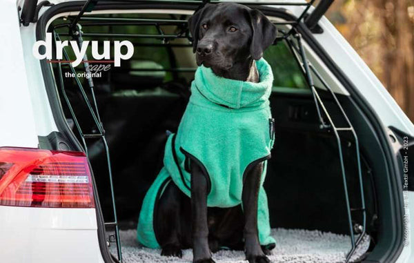 Hunde-Bademantel Mint mit verstellbarem Schnallenverschluss – Praktisch, pflegeleicht und kuschelig warm für deinen Hund