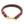 #T-HB-KA-10-CHO, Hundehalsband Tau 10 mm mit Karabiner, Chocoloate Truffle - handgefertigt, exklusiv im designgeschützten Stil