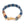 #T-HB-KA-10-HIGHS, Hundehalsband Tau 10 mm mit Karabiner, Highland Sky - handgefertigt, exklusiv im designgeschützten Stil