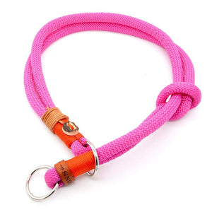 #T-HB-ZS-10-PIN, Hundehalsband Zugstopp aus 10 mm Tau KENSONS Hundehalsband aus Tau – maßgefertigt für besten Sitz