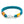 #T-HB-KA-10-TUR, Elegantes Hundehalsband Tau 10 mm mit Karabiner – fertiges Design, handgefertigt und sofort verfügbar