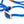 #T-RLE-10-STO, Premium Moxon 10 mm Stormy Seas mit Takling und Hirschhorn-Stopper, handgefertigte Retrieverleine für Hunde