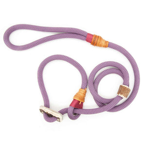Exklusive Moxon 10 mm Mulberry Rose mit Takling, robustes Tau mit sorgfältig genähten Verbindungen, handmade in Germany