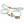 #T-RLE-10-GUL, Premium Retrieverleine 10 mm Gulf Dream mit Takling und Hirschhorn-Stopper, handgefertigte Moxon-Leine für Hunde