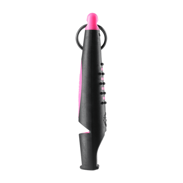 Hundepfeife Acme Alpha 211,5 - Schwarz Pink / Black DG Pink - die beste Pfeife fürs Hundetraining - seitlich