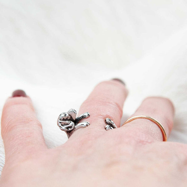 Dog ring 'LabLove' | copper colored