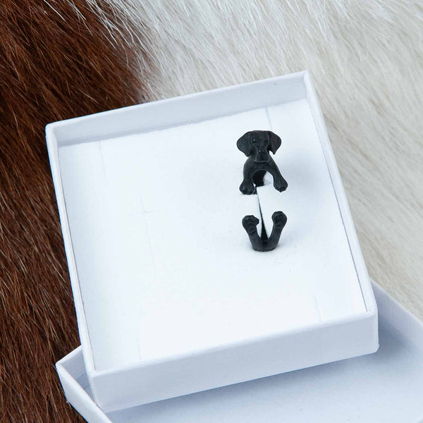 Dog ring 'LabLove' | copper colored