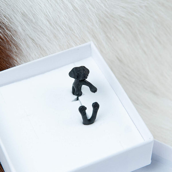 Dog ring 'LabLove' | copper colored
