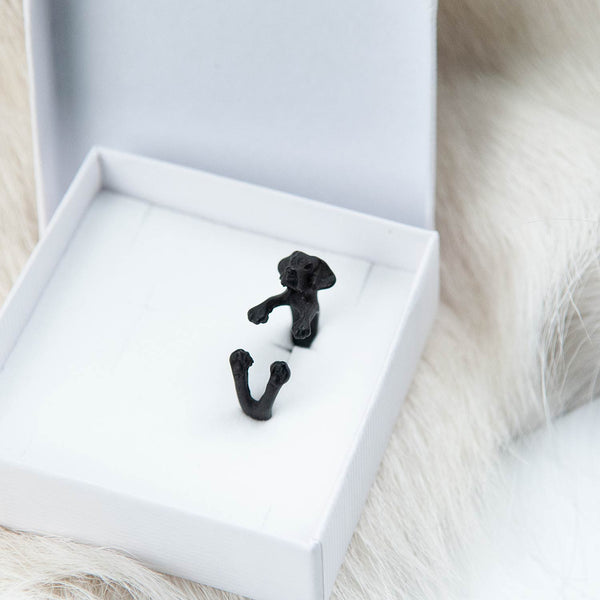 Dog ring 'LabLove' | copper colored