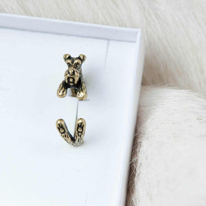 Ring Hund Terrier Bronze